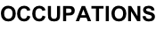 occupations